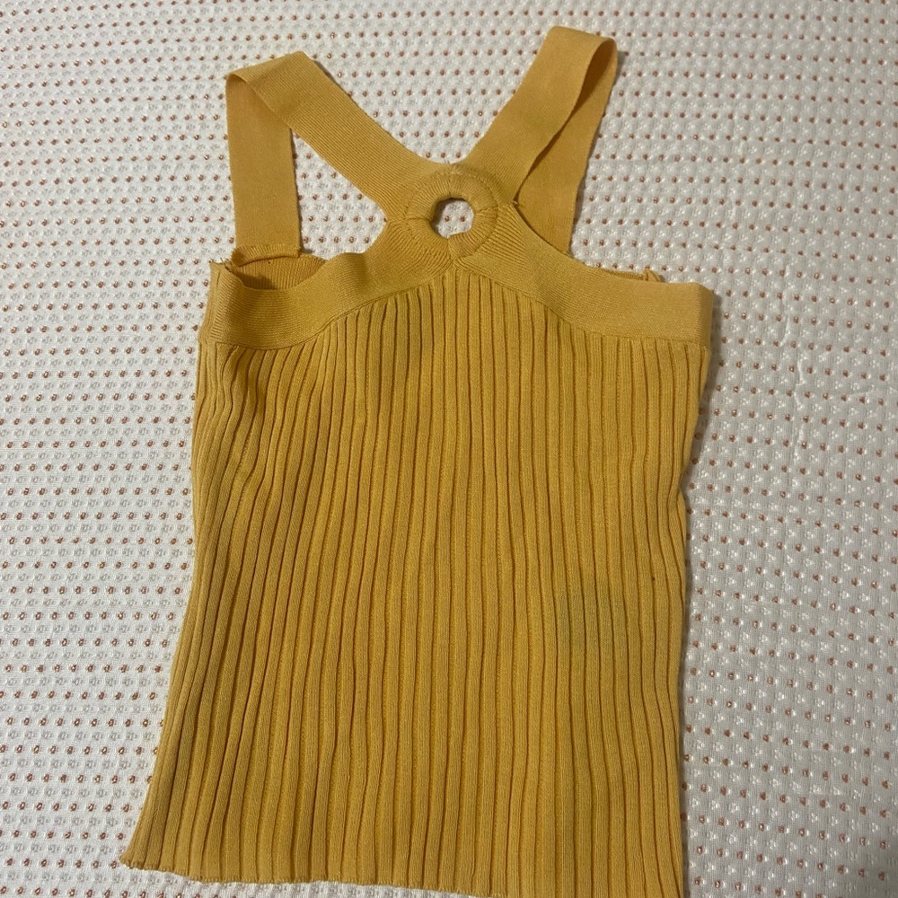 Yellow tank